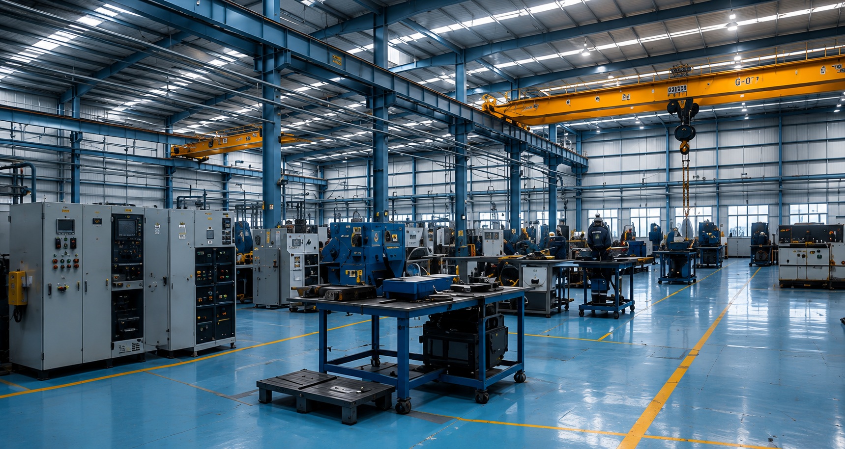 Nodens Electric manufacturing facility and workshop