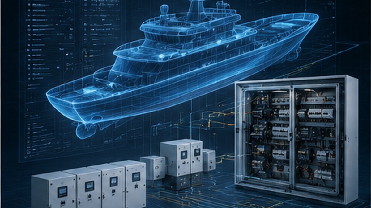 Marine electrical panel engineering